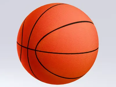 Balls Pack - Basketball Ball Low-poly 3D model