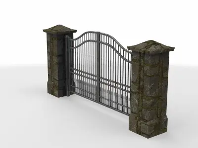 portal gate  3D model