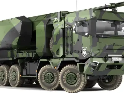 Rheinmetal HX- 10  3D model