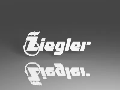 Ziegler Logo Free 3D model