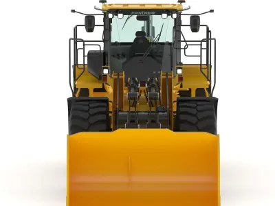 John Deere 844 P-Tier Wheel Loader 3D model