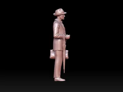 man passenger 3D print model