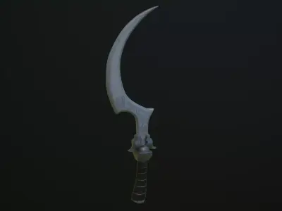 sword Low-poly 3D model 88