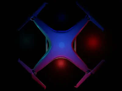 DJI Phantom 4 Pro 3D model