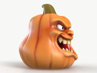 Jack O Lantern 3 3D model