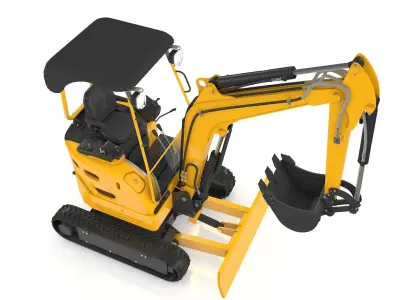 Excavator Mini Loader 3D model