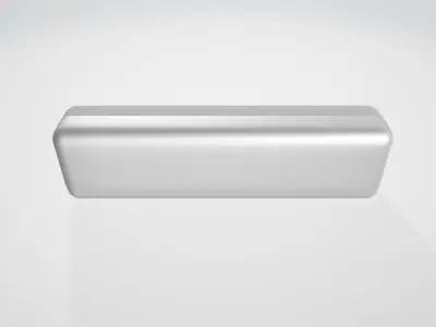 Antique air conditioner 3D model