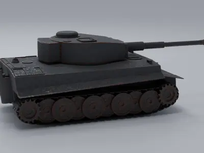 Tiger Tank 3D model
