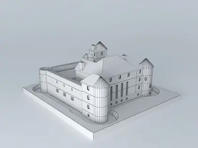 Big Castle Free 3D model