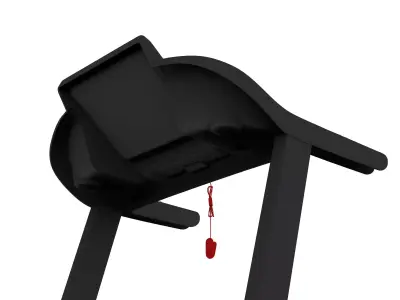 Treadmill Low-poly 3D model get