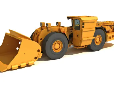 Mining Vehicles Models 3D model