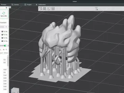 Custom3Dprint Minifigure Accessory - Minifigure Hair S3 - 07 3D print model