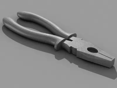 Pliers 3D model 5