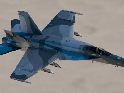 Boeing F A-18E F Super Hornet 3D model