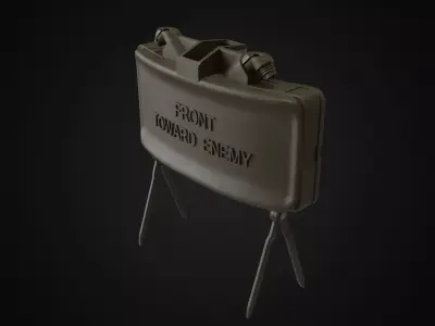 M18A1 Claymore Low-poly 3D model