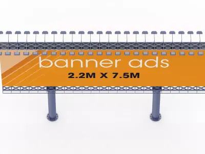 Billboard 3 Free 3D model