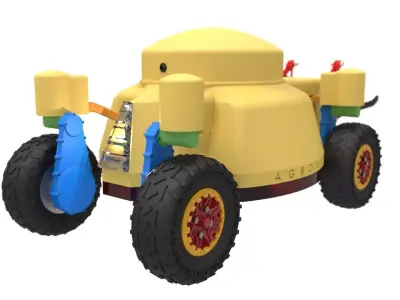 AGRONO toy vehicle with wheels Free 3D model