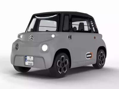 Citroen Ami 2020 3d model 3D model purchase