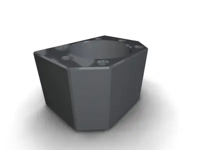 DSG25H metal box 3D model