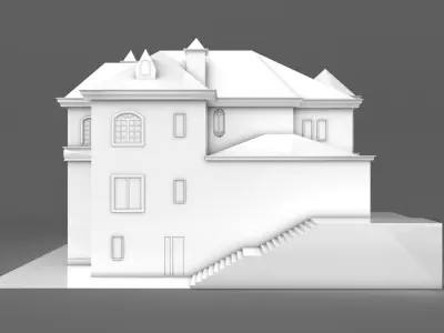 castle 3D model buy