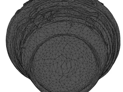 Futuristic Cybernetic Eye 3D 3D model