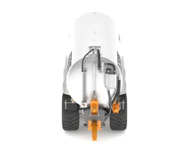 Dezeure Slurry Spreader Transline 3D model