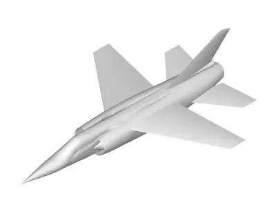 Dassault Mirage F1 3D model