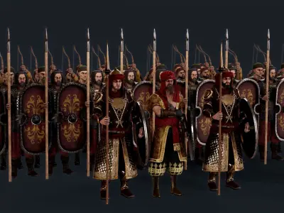 Persian Collection B 3D Model Pack