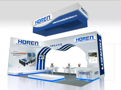 Exhibition - Area - 9X6-3DMAX2009-073 3D model
