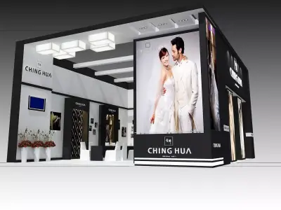 Exhibition - Area -10X8-3DMAX2011-041 3D model