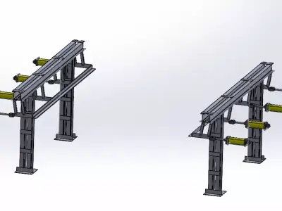 pallet support 3D model