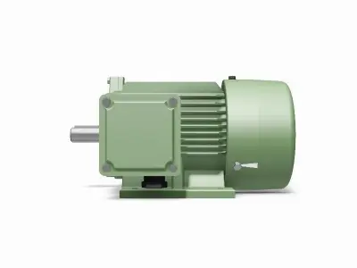 90L B3 Right IEC electric motor - 3D CAD model 3D model