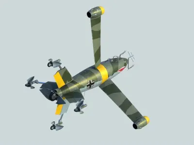 Focke Wulf Triebflugel 3D model purchase
