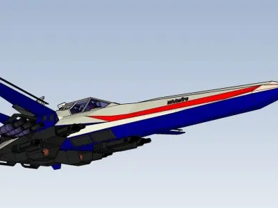 X307 Whitefire Free 3D model