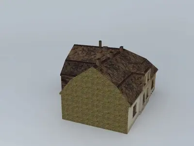 Building in Frankopanska str SIsak Free 3D model