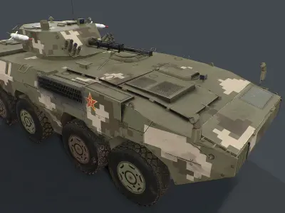 ZBL 09  Low-poly 3D model