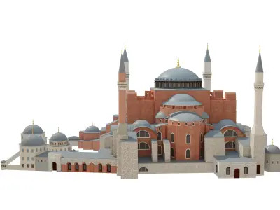 Hagia Sophia 3D model