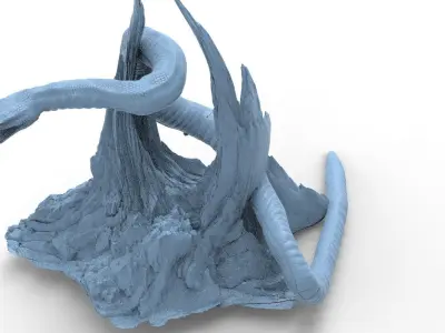Serpent Mountain 1 3D model