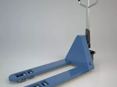 Pallet truck manual 4 3D model