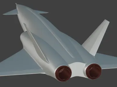 North American X-10 3D print model