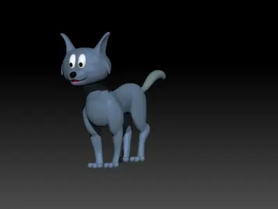 Cat 3d model 3D model purchase