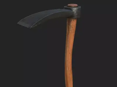 Primitive Axe Free low-poly 3D model