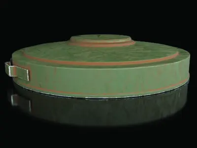 Land Mine 3D model buy