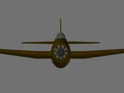 Avenger Plane 03 3D model