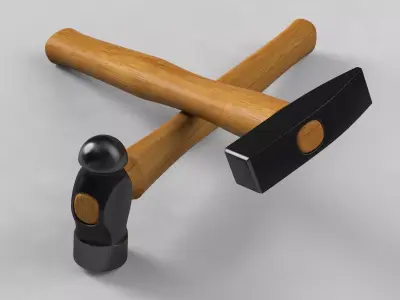 Woodcraft Hammers 3D model