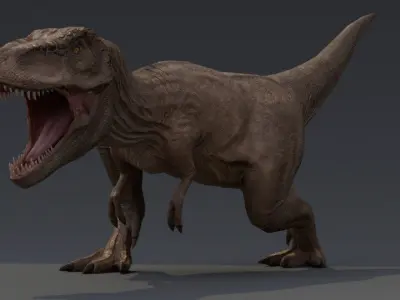Tyrannosaurus Rex Low-poly 3D model order
