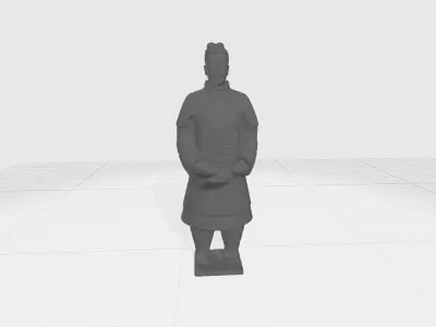 Terracotta Warriors General 3D Model 3D print model purchase