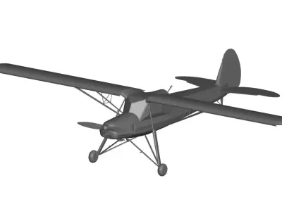 Fieseler Fi 156 Storch 3D model purchase