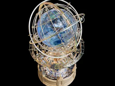 Fantasy Magic Globe 3D model
