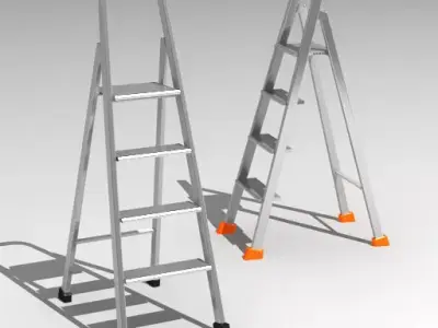 Step ladder Free 3D model